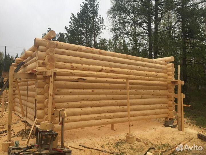 Срубы для дома и бани