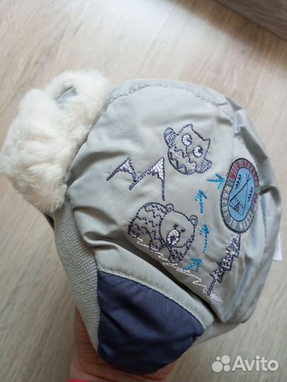 Зимняя детская шапка