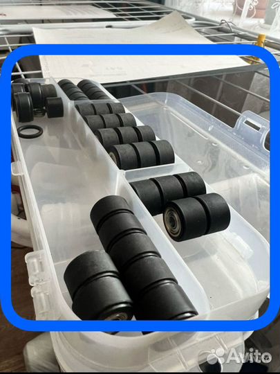 Прижимные ролики для режущего плоттера