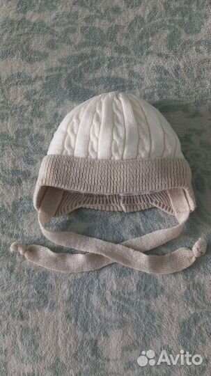 Шапки тёплые для мальчика р. 38-40/40-42