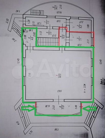 Свободного назначения, 86 м²