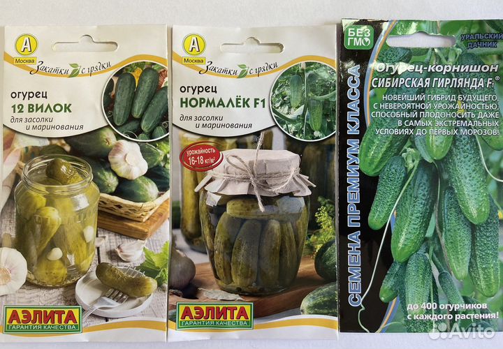 Огурцы семена