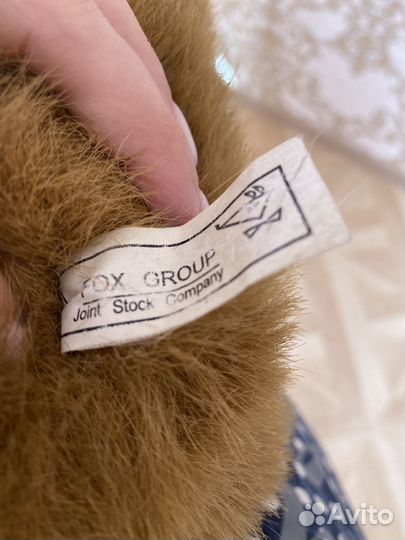 Винтаж, новая мягкая игрушка, 1994