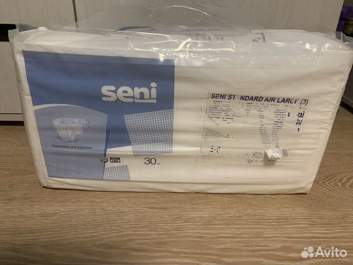 Памперсы для взрослых seni 3