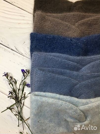 Повязка на голову из пуха норки