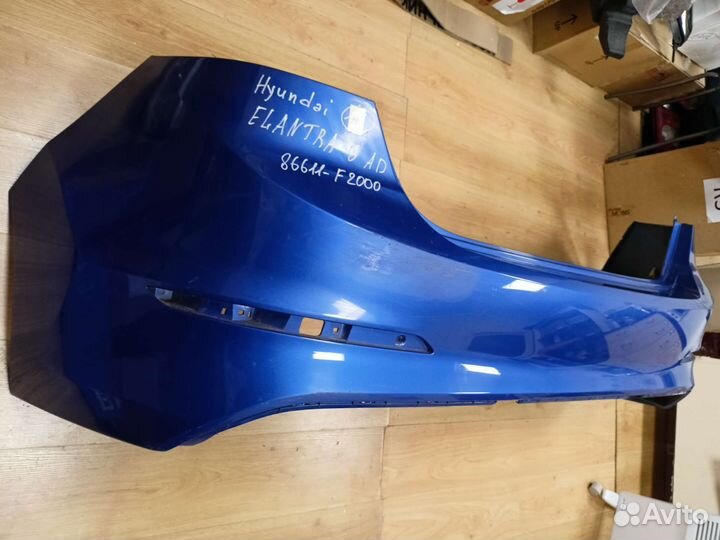 Бампер задний hyundai elantra