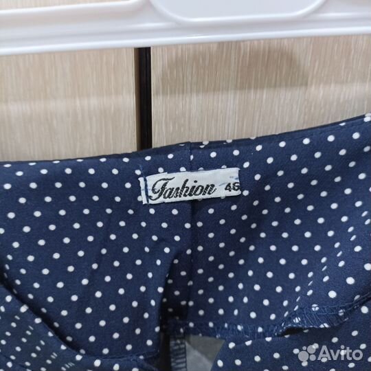 Платье женское в горошек 46