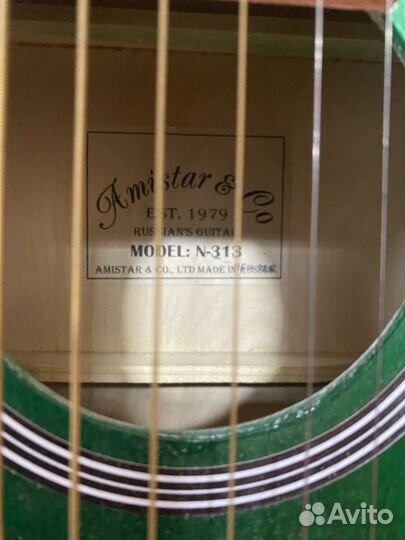 Акустическая гитара амистар n-313