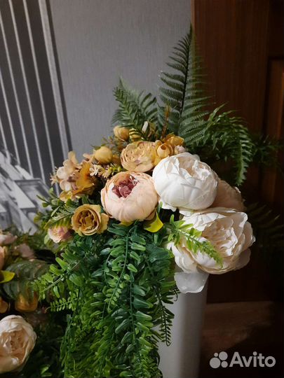 Свадебные украшения на стол, цветы