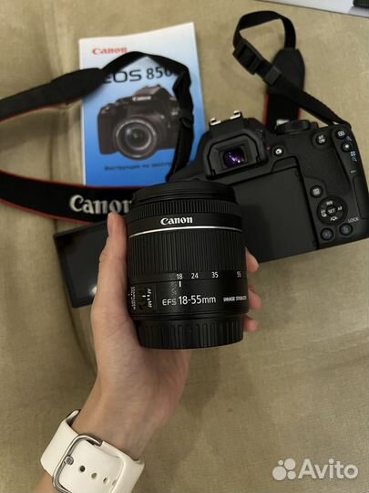 Зеркальный фотоаппарат canon 850d