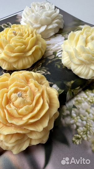 Ароматические свечи из соевого воска