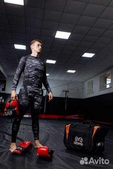 Комплект: рашгард + компрессионные штаны venum