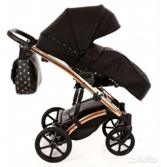Коляска 2в1 Tako Laret Imperial Черный-Золото