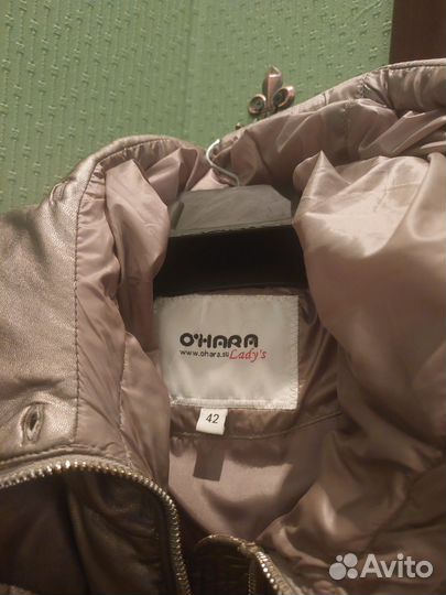 Куртка зимняя женская 42 44 размер серая