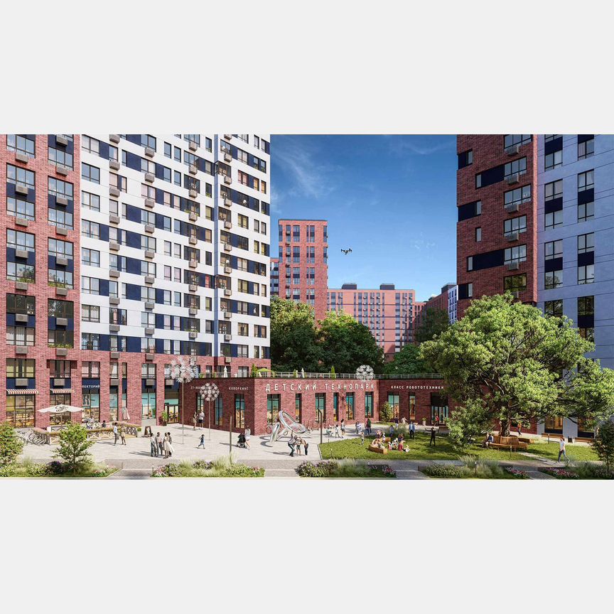 3-к. квартира, 58,9 м², 8/16 эт.