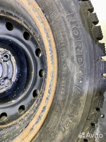 R15 Nokian Tyres Nordman 5 185/65, PCD 4x114.3 DIA 56.6