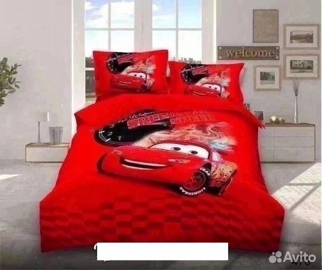 Детское постельное бельё сатин