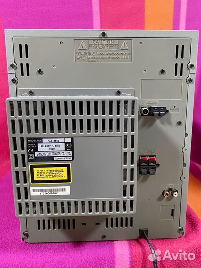 Музыкальный центр samsung max- b550