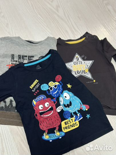 Вещи пакетом на мальчика 98 104