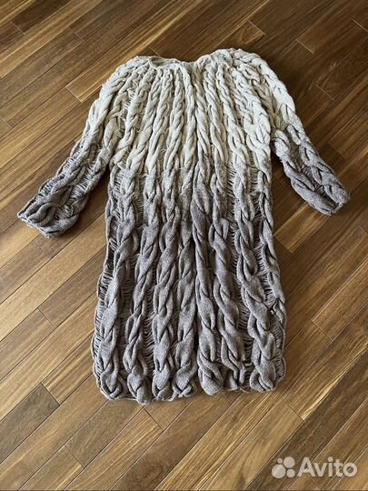 Кардиган женский длинный