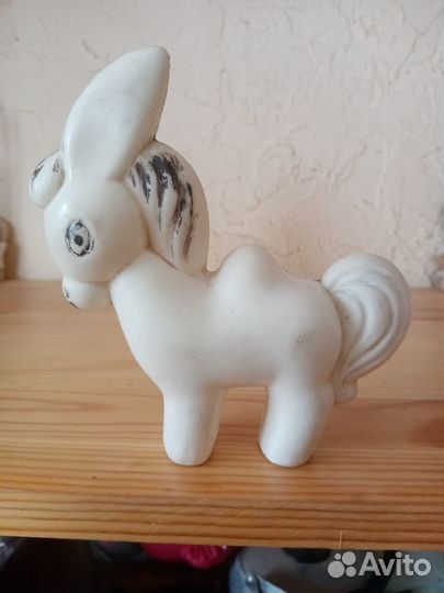 Конек-горбунок СССР пластмассовый, дутыш СССР