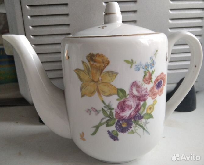 Чайник заварочный фарфор СССР