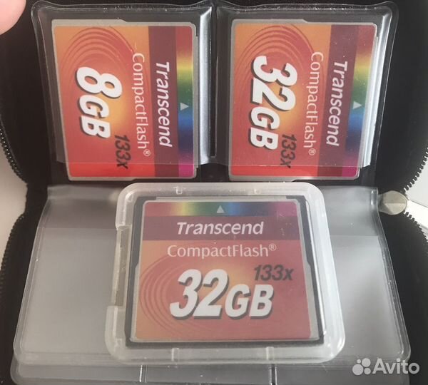 Карты памяти CF 8 и 32 Gb и SD 32gb