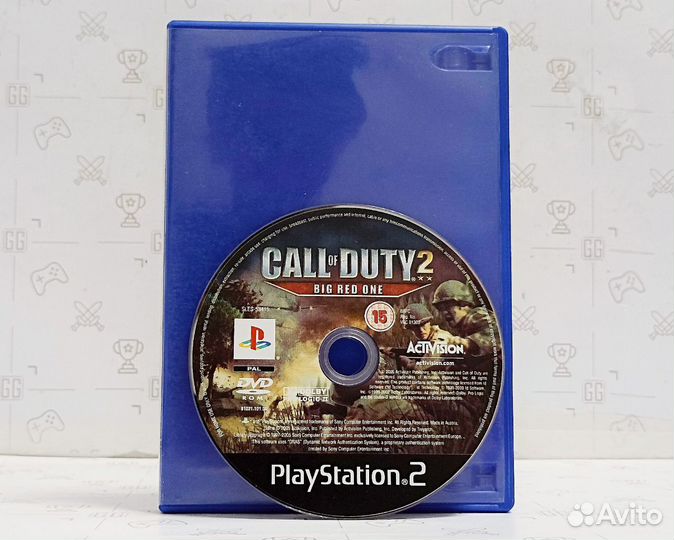 Call of Duty 2 Big Red One для PS2 (Без обложки)