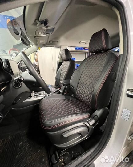 Авточехлы из экокожи KIA Seltos