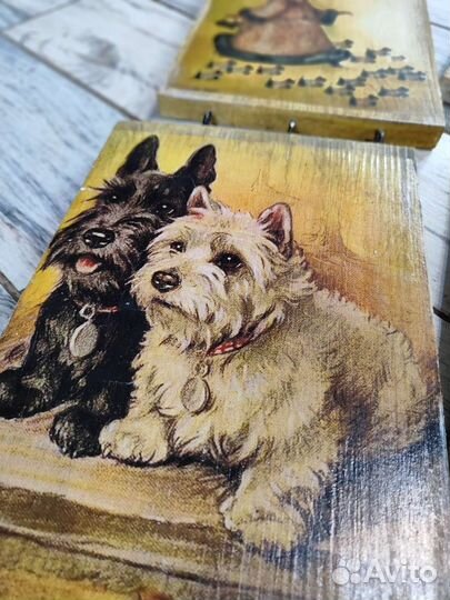 Ключница скотч-терьер