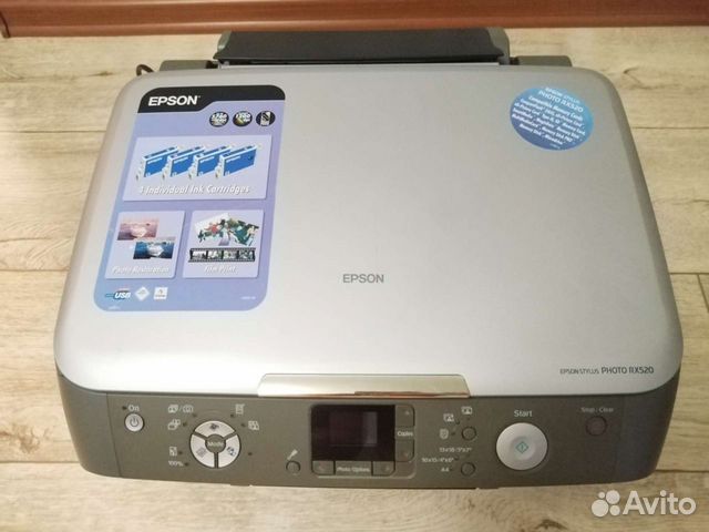 Цветной струйный принтер Epson RX520
