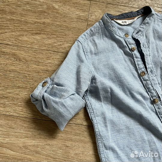 Рубашка h&m для мальчика размер 92