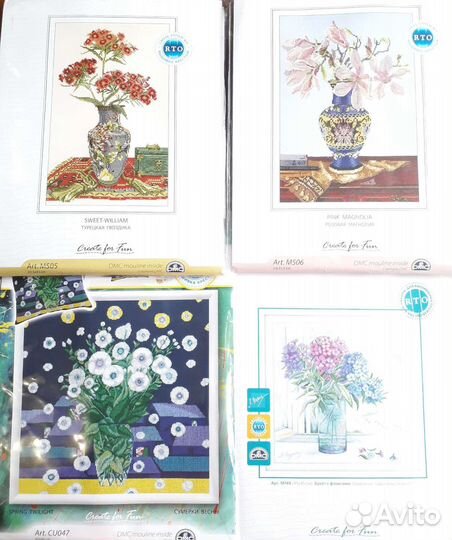 Вышивка крестом наборы рто