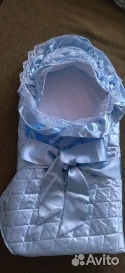 Конверт одеяло на выписку весна осень