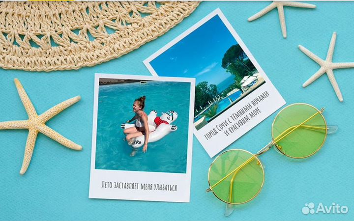 Фотографии Polaroid, в разных стилях