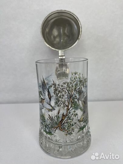 Коллекционная винтажная кружка Охота(Кабан)