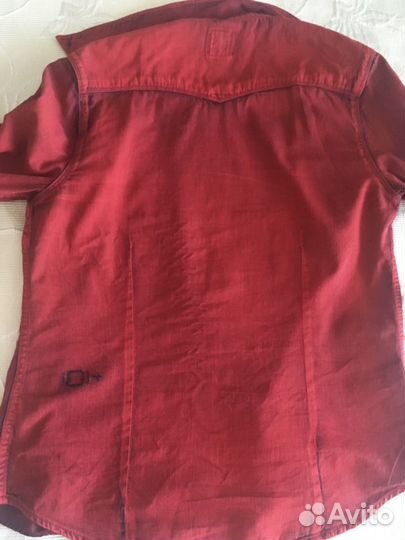 Джинсовая рубашка на подростка