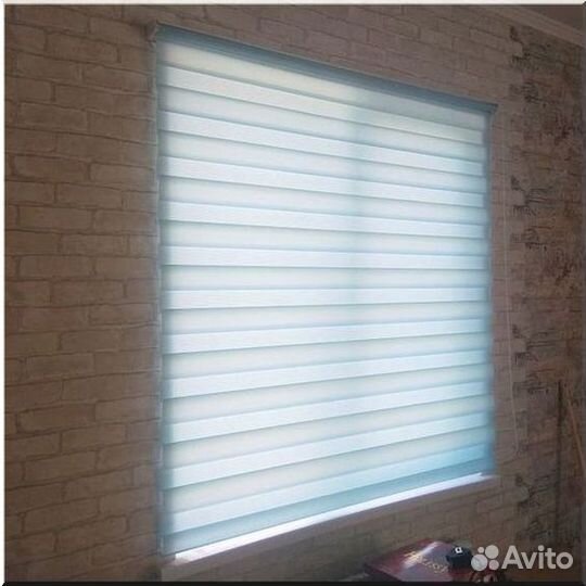 Рулонные шторы Зебра