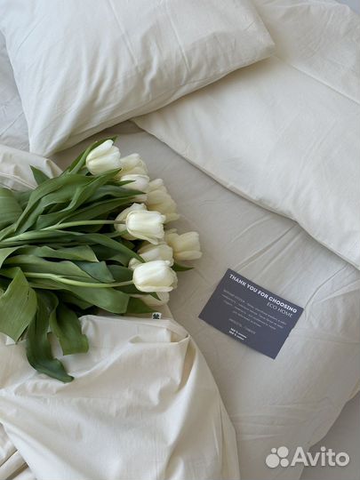 Постельное белье вареный хлопок милки