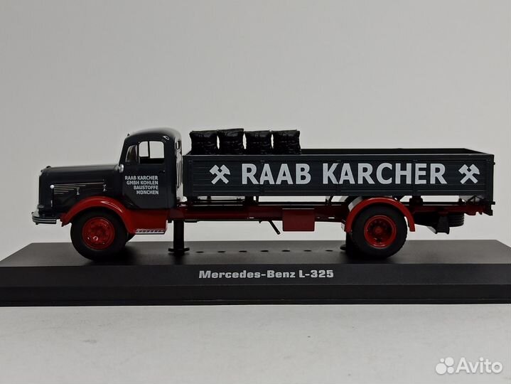 Mercedes L334- Raab Karcher with load 1:43 IXO