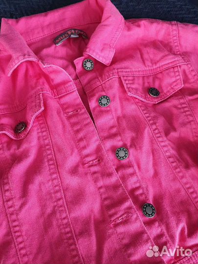 Спортивная джинсовая флисовая куртки