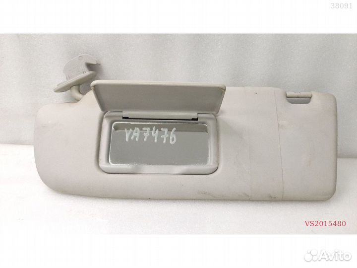 Козырек солнцезащитный audi A4 B5 левый