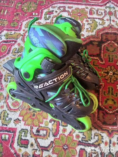 Роликовые коньки детские раздвижные