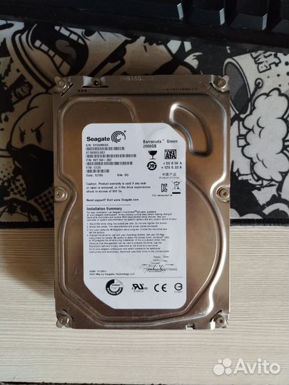 Жесткий диск Seagate 2 тб