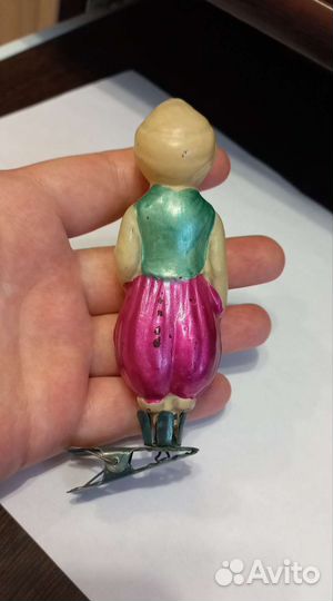 Аладин,маленький мук.елочная игрушка СССР
