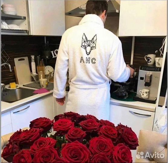 Халат мужской махровый