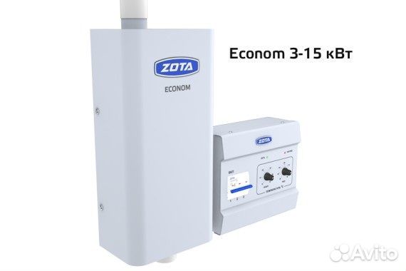 Котел электрический zota Econom 7.5, в комплекте б