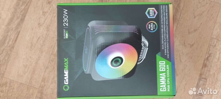 Кулер Gamemax gamma 600, без торга