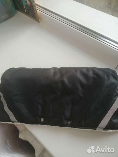 Муфта на ручку коляски или санок