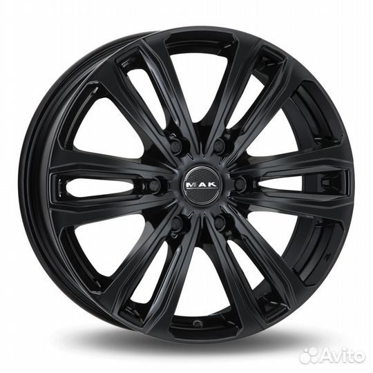 R18 6x139,7 8J ET35 D112 MAK Stone 6 Gloss Black